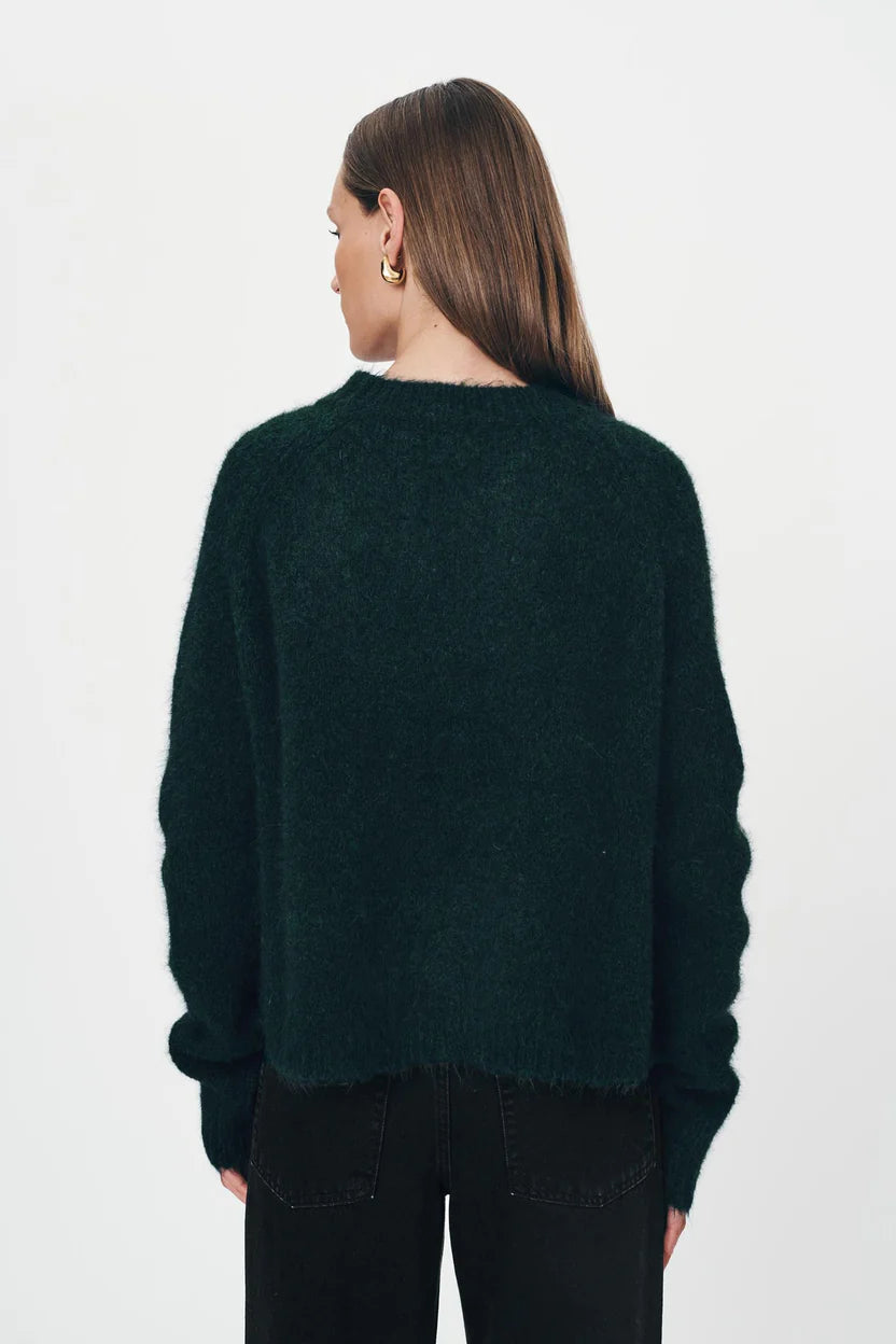 Lamara Knit Jumper - Deep Emerald