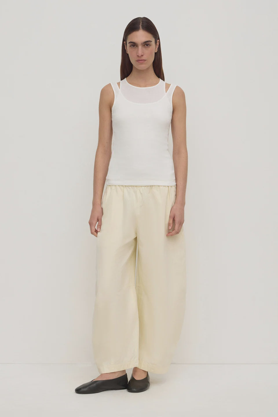 Lola Barrel Pant Vanilla