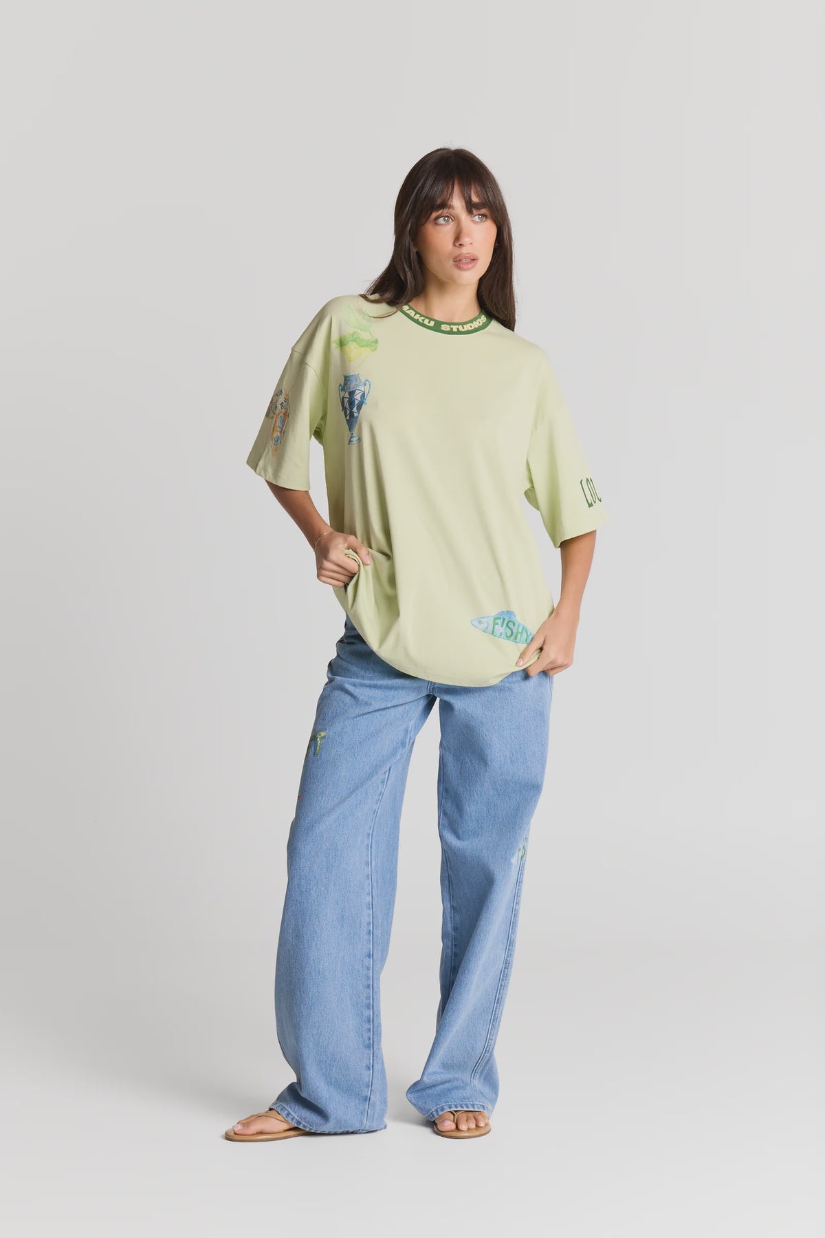 Tattoo Studio Oversized Tee