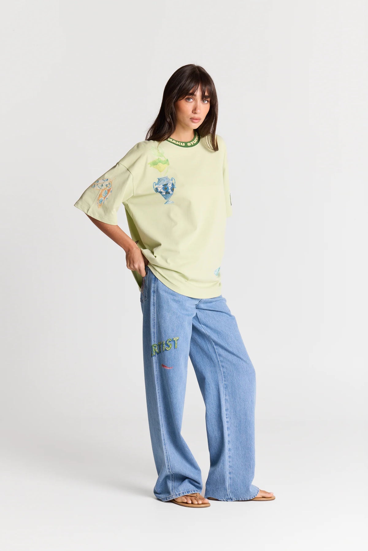 Tattoo Studio Oversized Tee