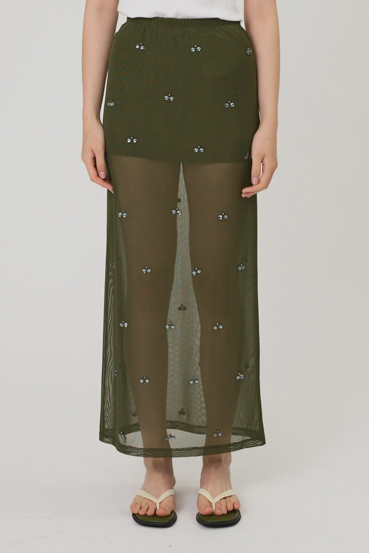 MARLOWE SKIRT - SEAWEED
