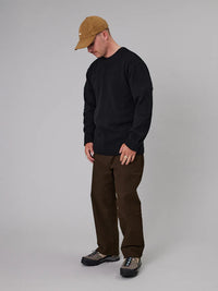 MERINO SEA CREW - BLACK