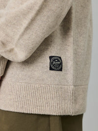 MERINO SEA CREW - GREY FEATHER