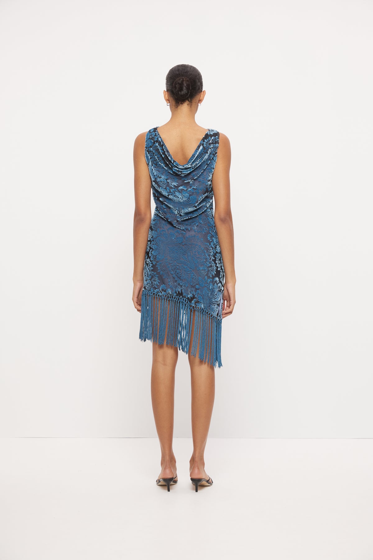 Viola Mini Dress - Moonlight Blue