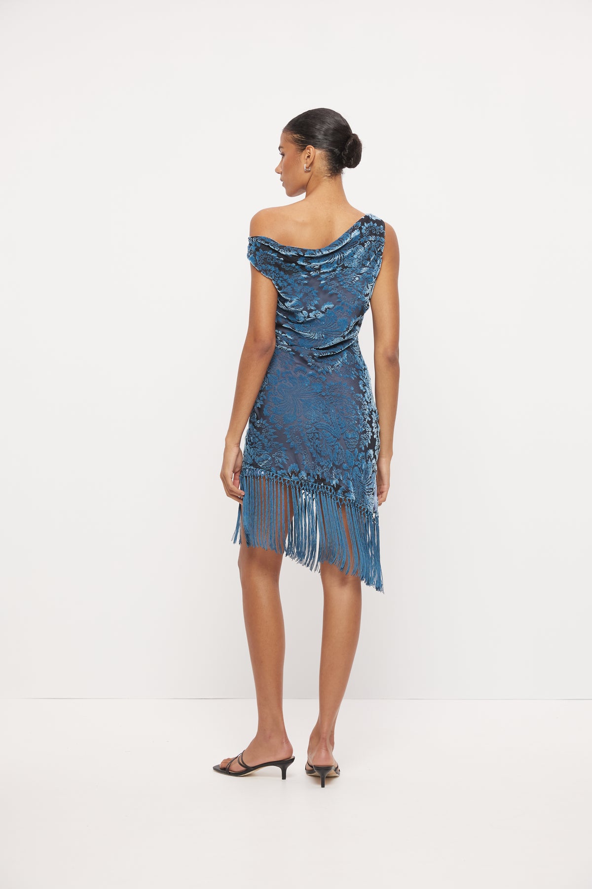 Viola Mini Dress - Moonlight Blue