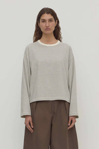 Malone Stripe Wide Sleeve Tee