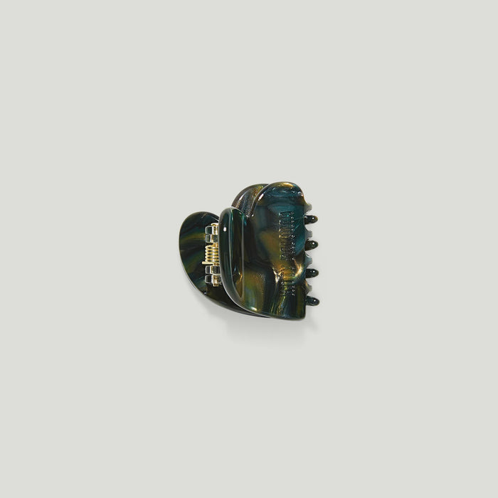 Mini Sculptural Green Tortoiseshell