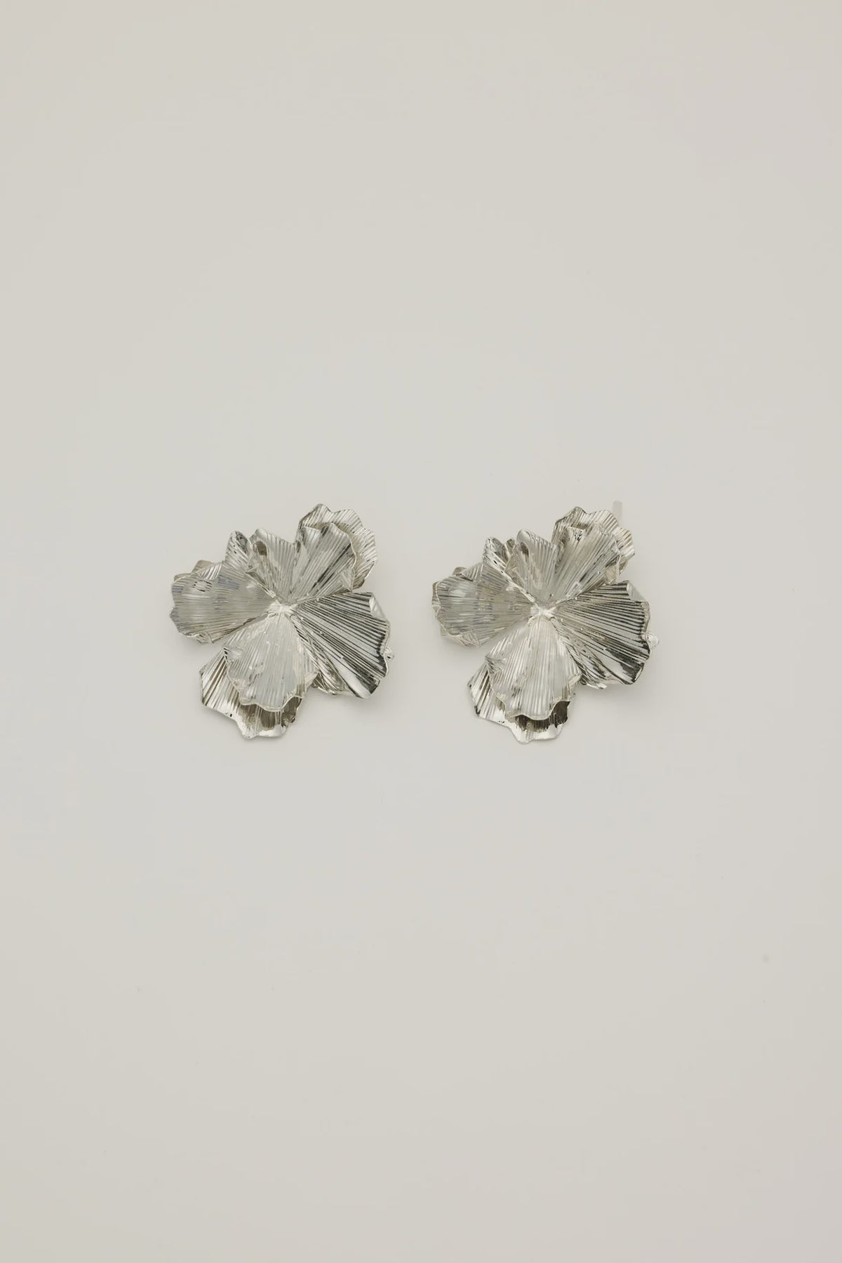 BLOSSOM EARRINGS -  SILVER