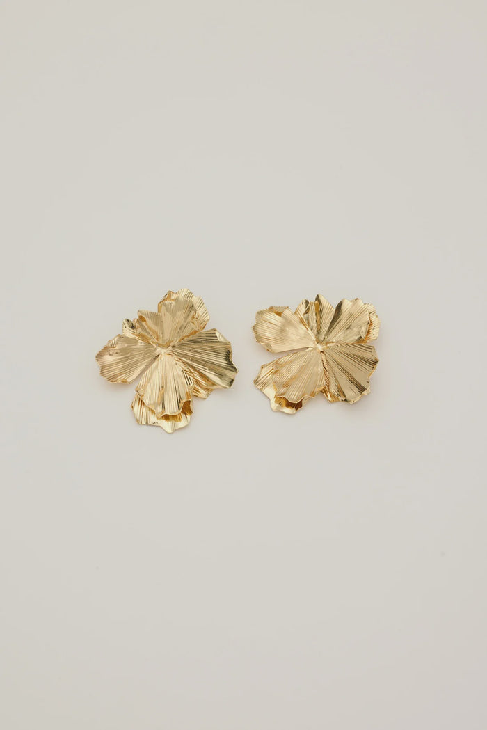 BLOSSOM EARRINGS -  GOLD