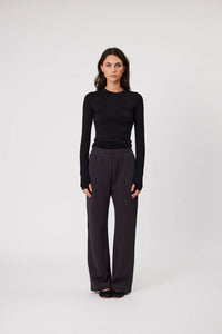 REMAIN TRACKPANT - WASHED BLACK