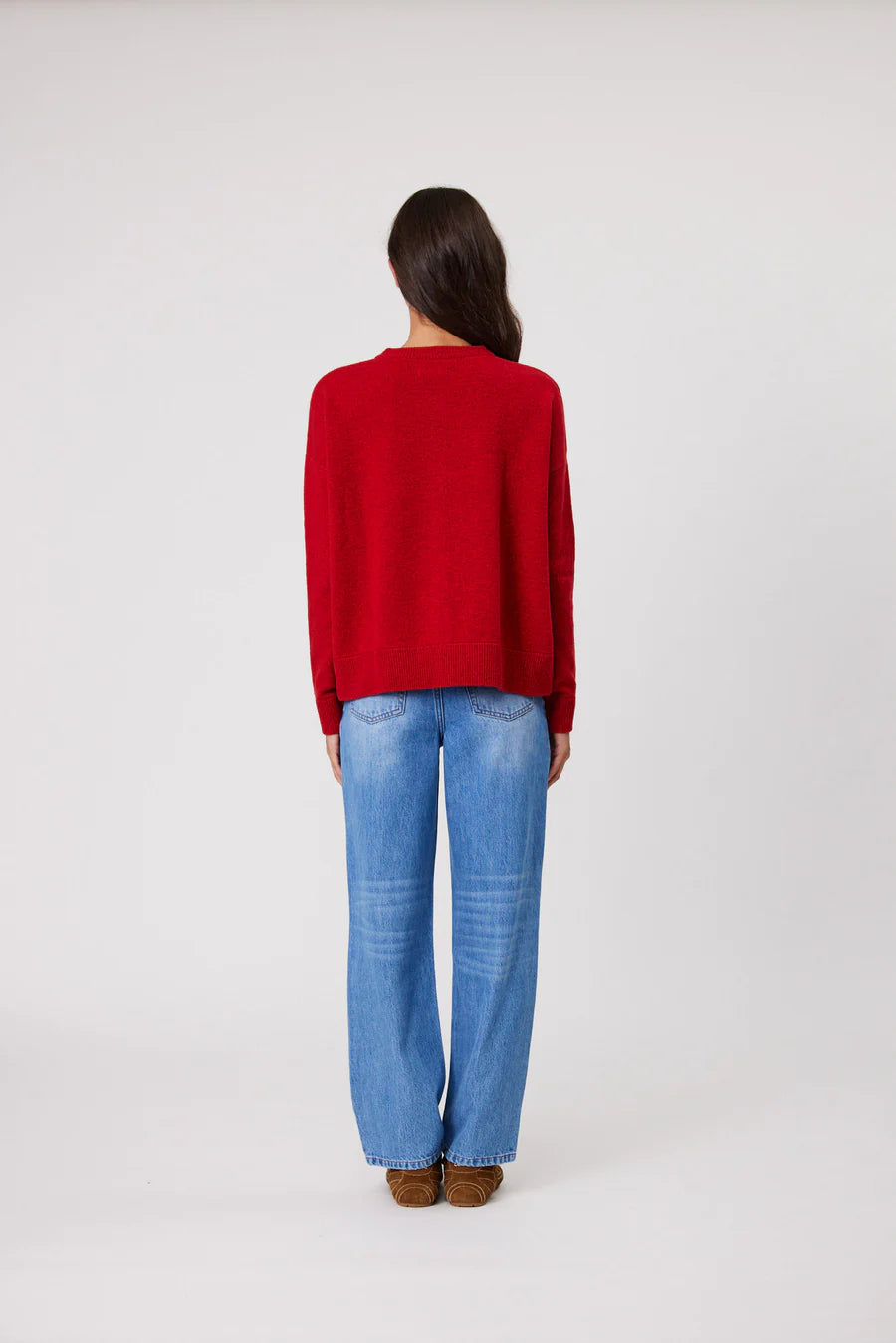 Tali Cardigan - Brick