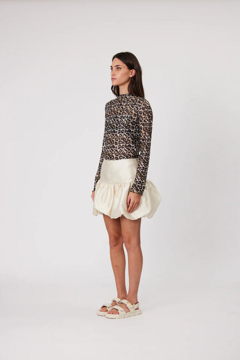 ALEXA MINI SKIRT - BONE