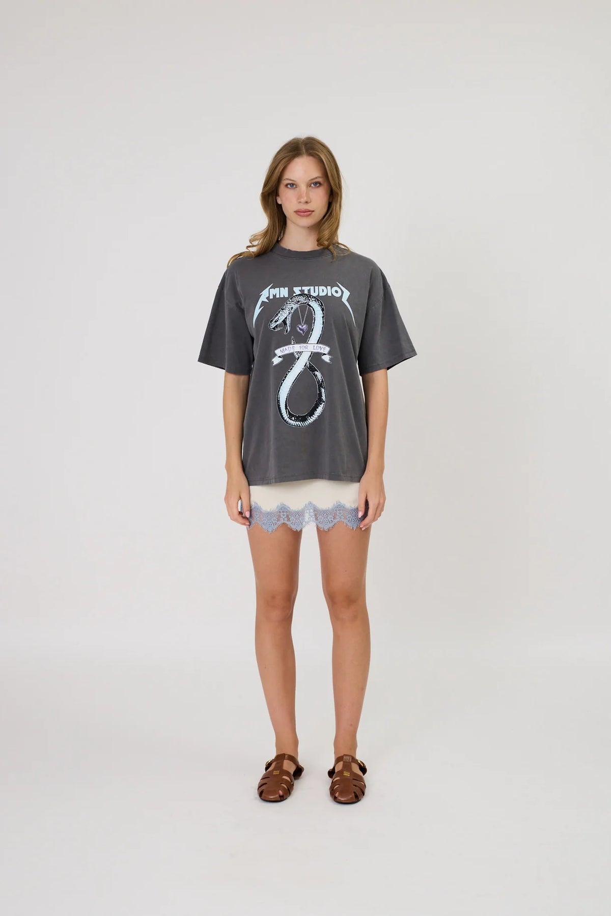 Viper Tee - Washed Black