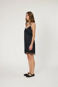 LARA MINI DRESS - BLACK