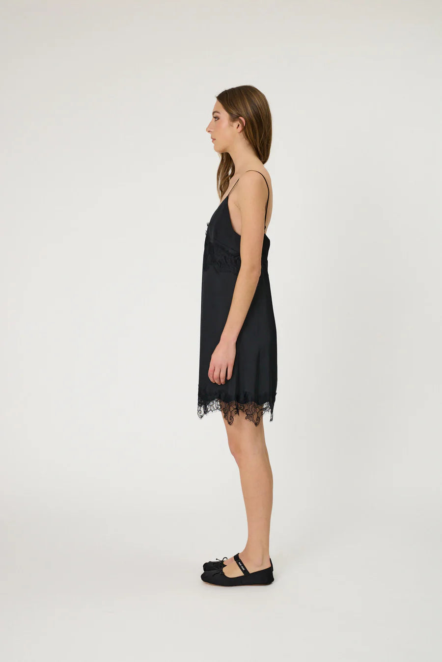 LARA MINI DRESS - BLACK