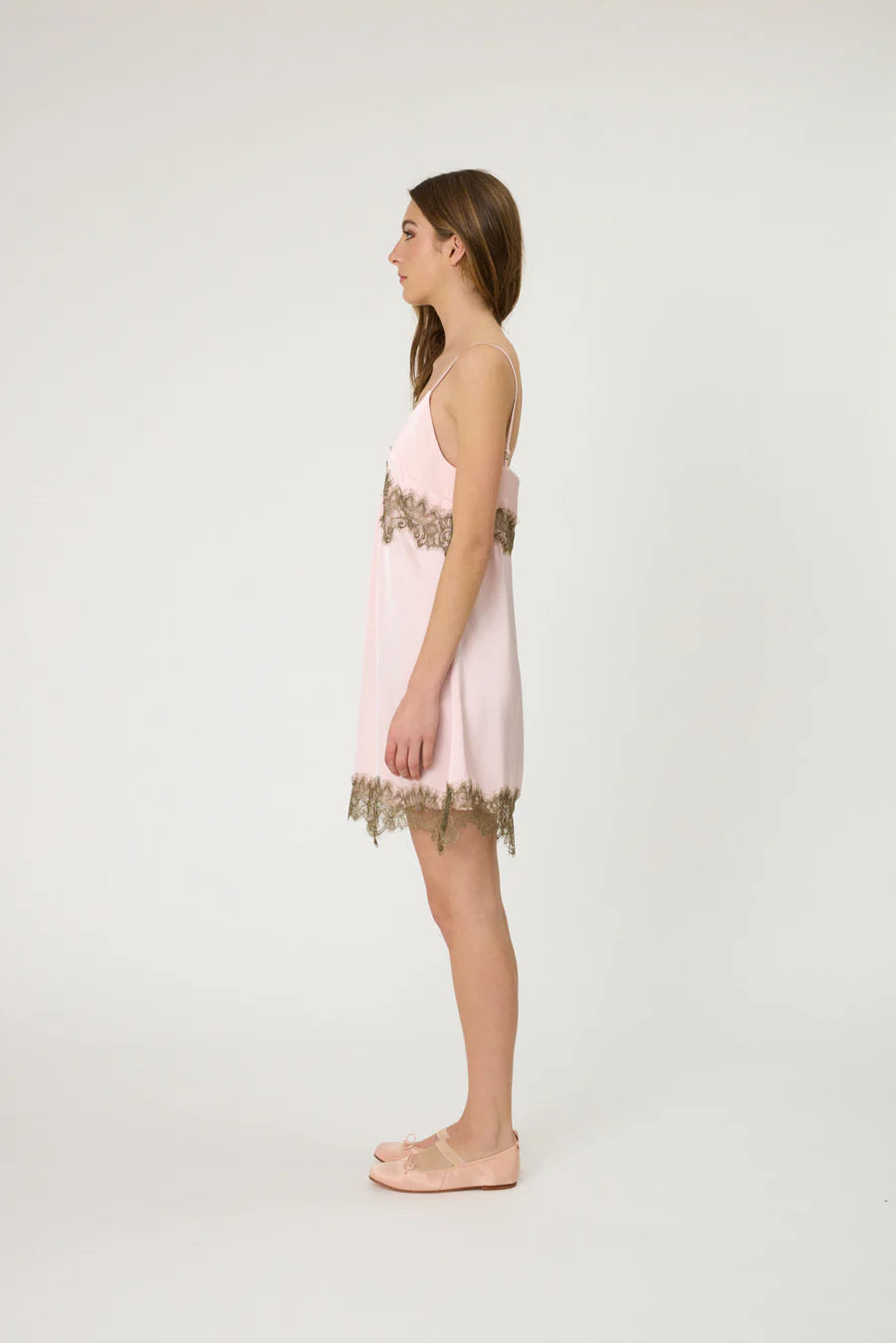 LARA MINI DRESS - BLUSH