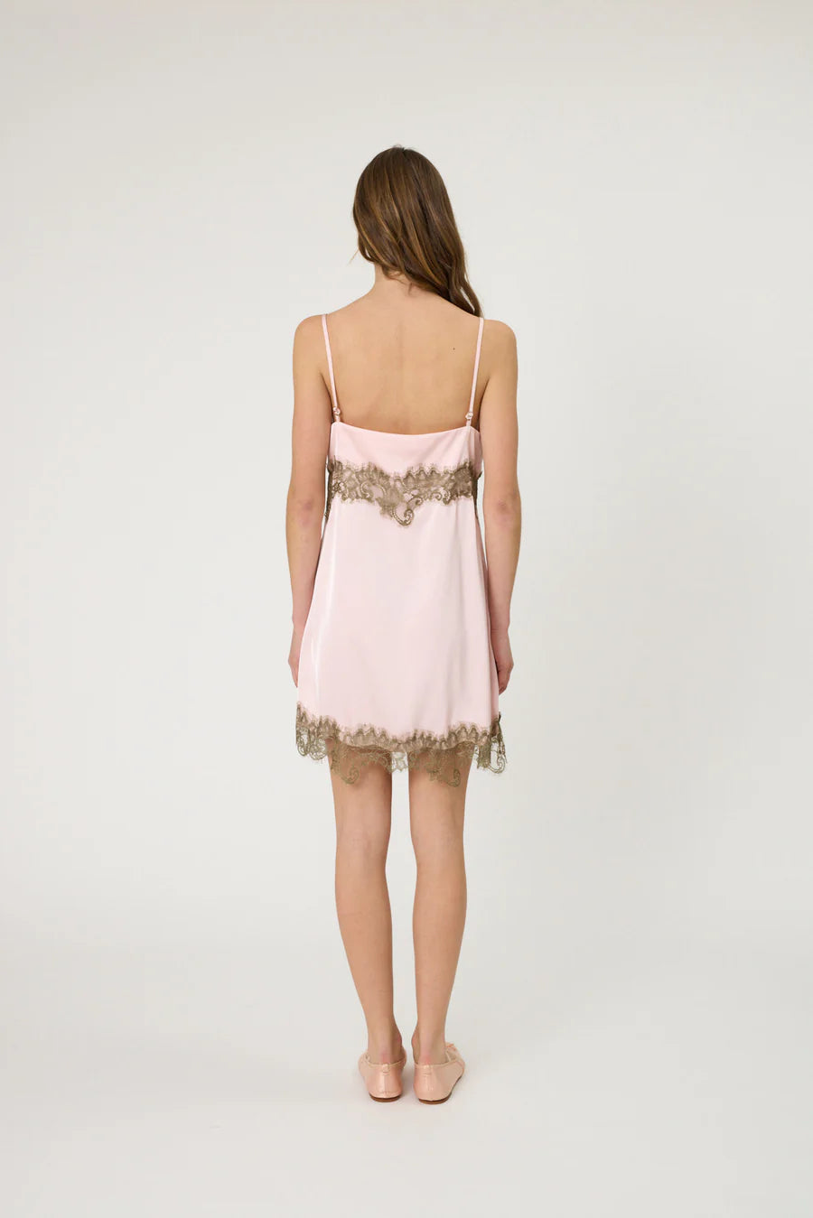 LARA MINI DRESS - BLUSH