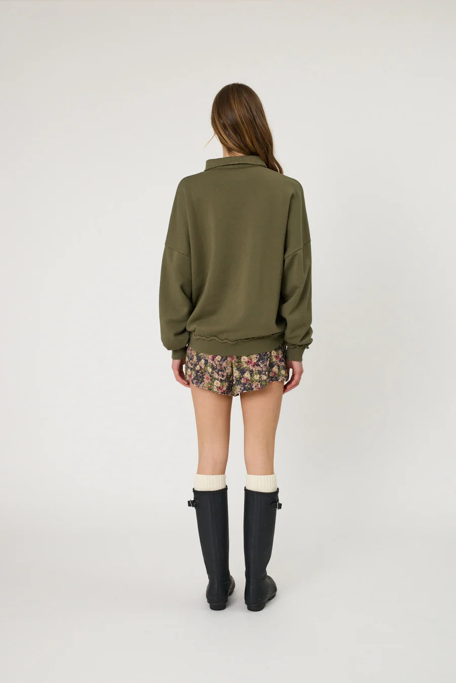 CONRAD JUMPER - OLIVE