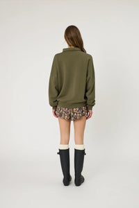 CONRAD JUMPER - OLIVE