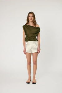 WINNIE TOP - OLIVE