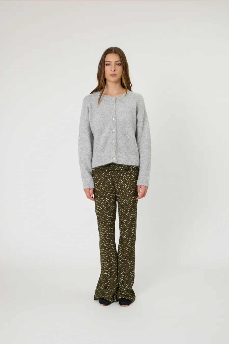 RYDER CARDIGAN - GREY MARLE
