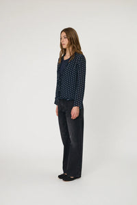 ADINA TOP - INDIGO SPOT