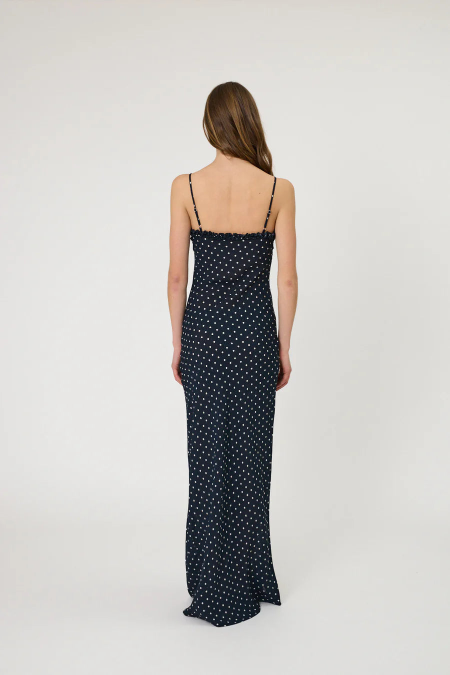 SIENNA MAXI DRESS - INDIGO SPOT