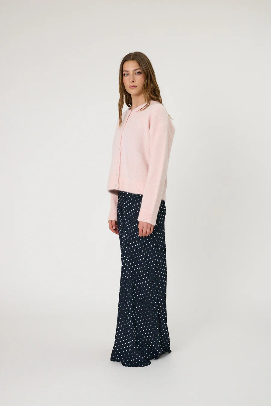 RYDER CARDIGAN - BLUSH