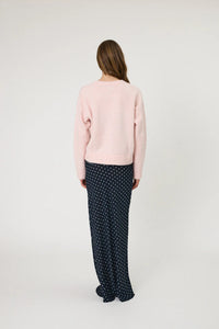 RYDER CARDIGAN - BLUSH