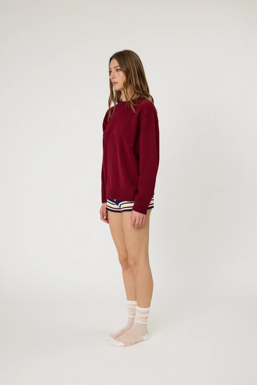 KENNEDY KNIT - POMEGRANATE