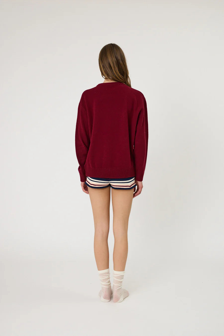 KENNEDY KNIT - POMEGRANATE