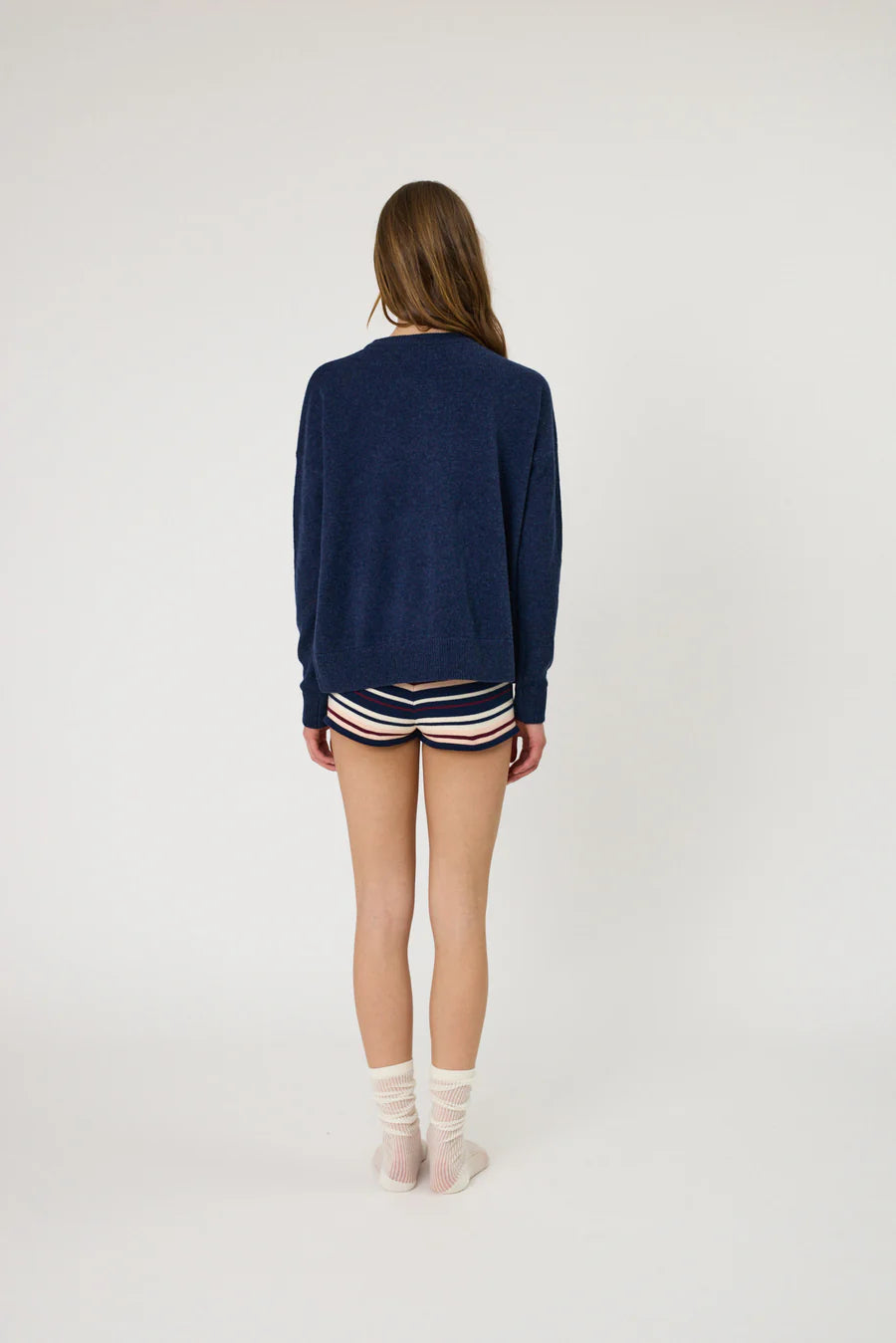 TALI CARDIGAN - INDIGO