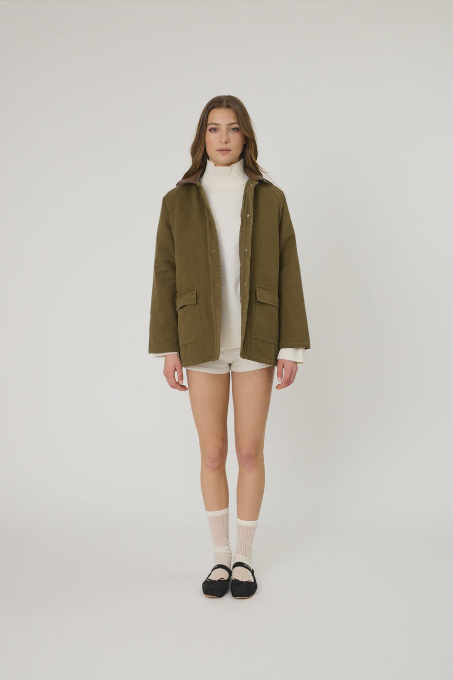NOEL JACKET - OLIVE
