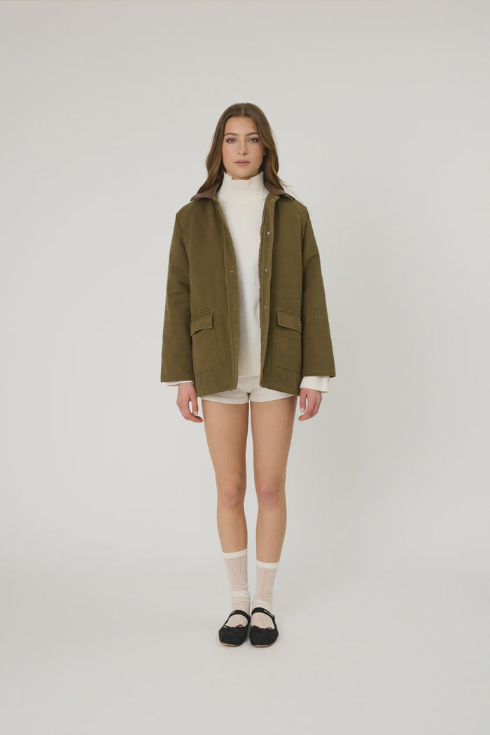 NOEL JACKET - OLIVE