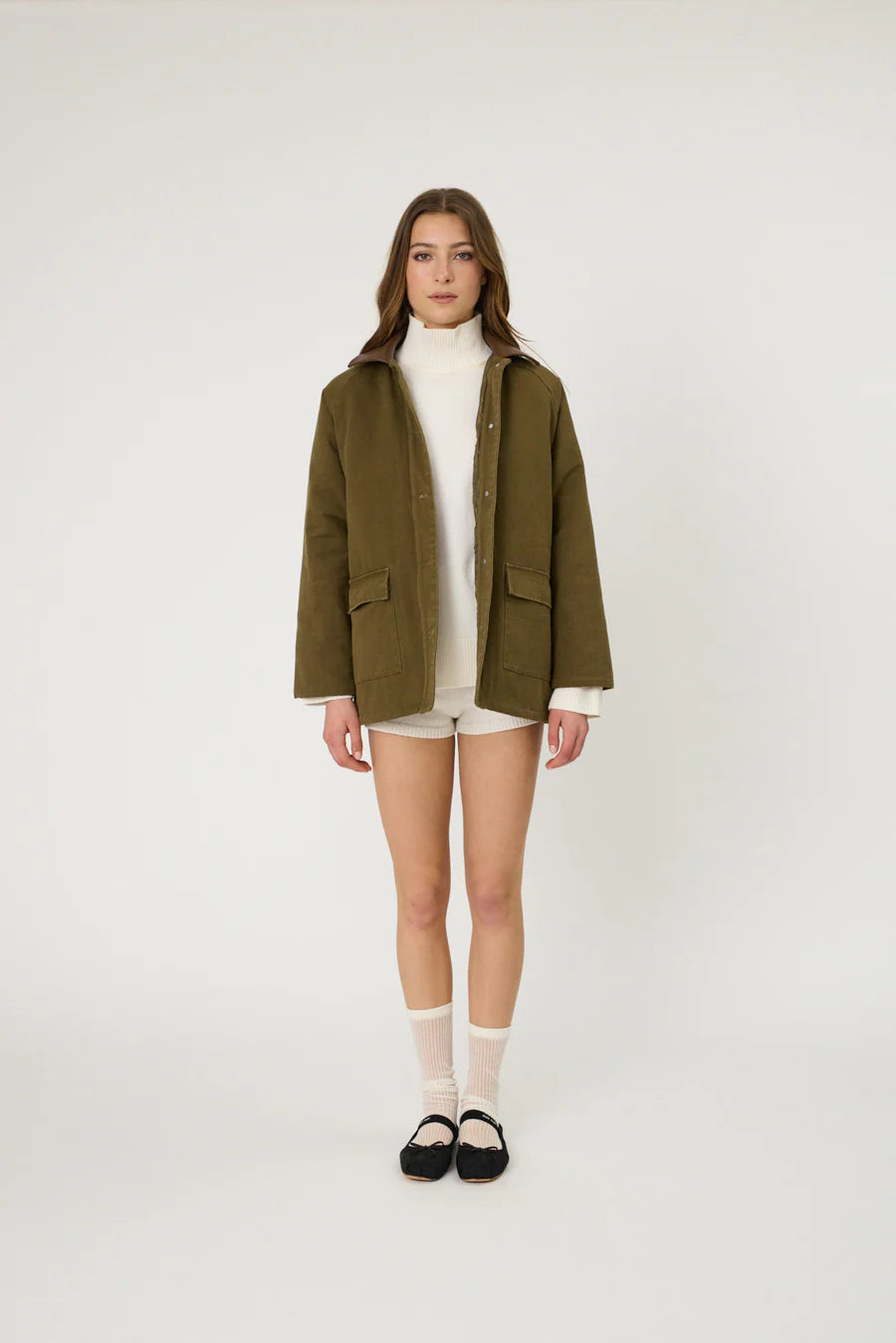 NOEL JACKET - OLIVE