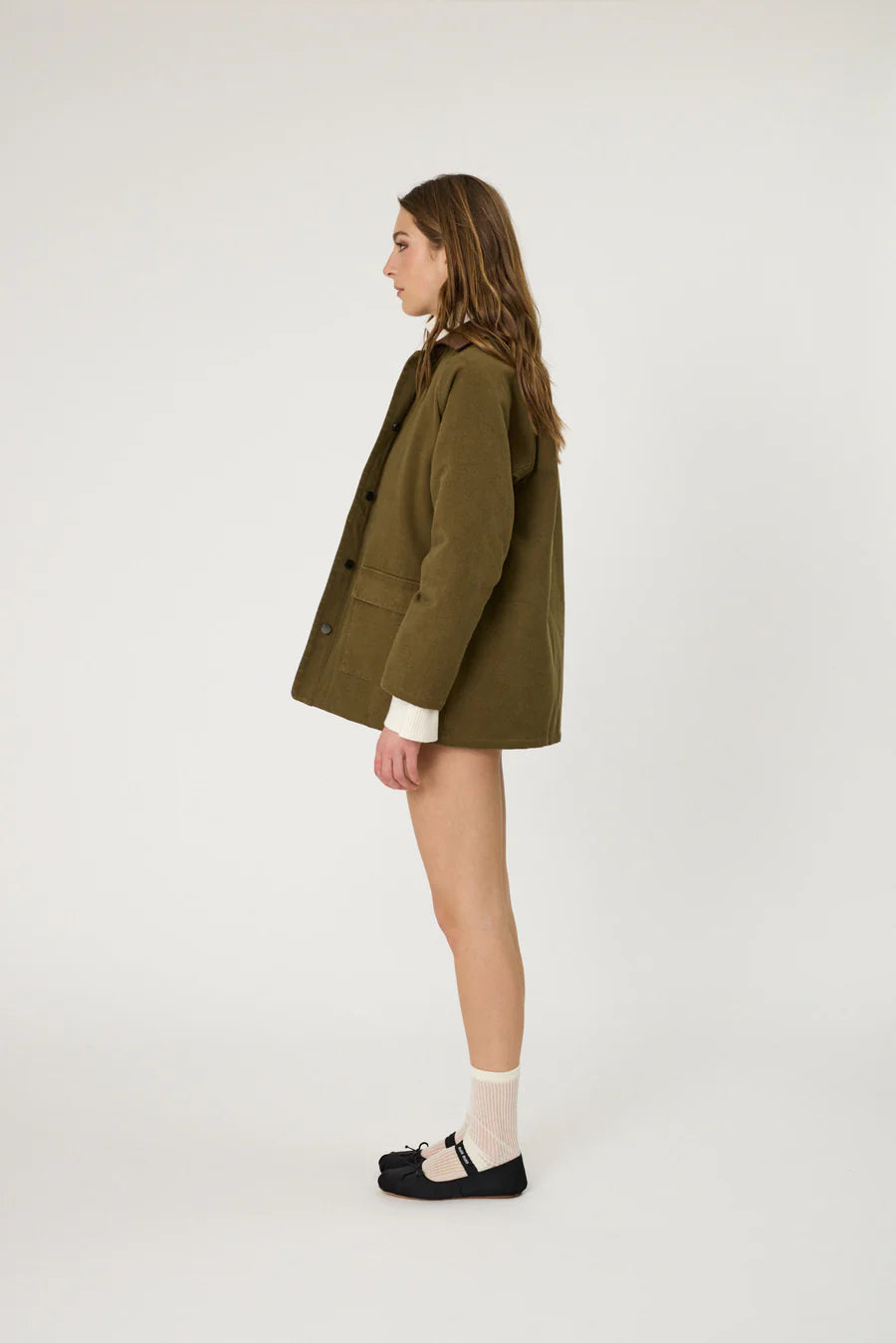 NOEL JACKET - OLIVE
