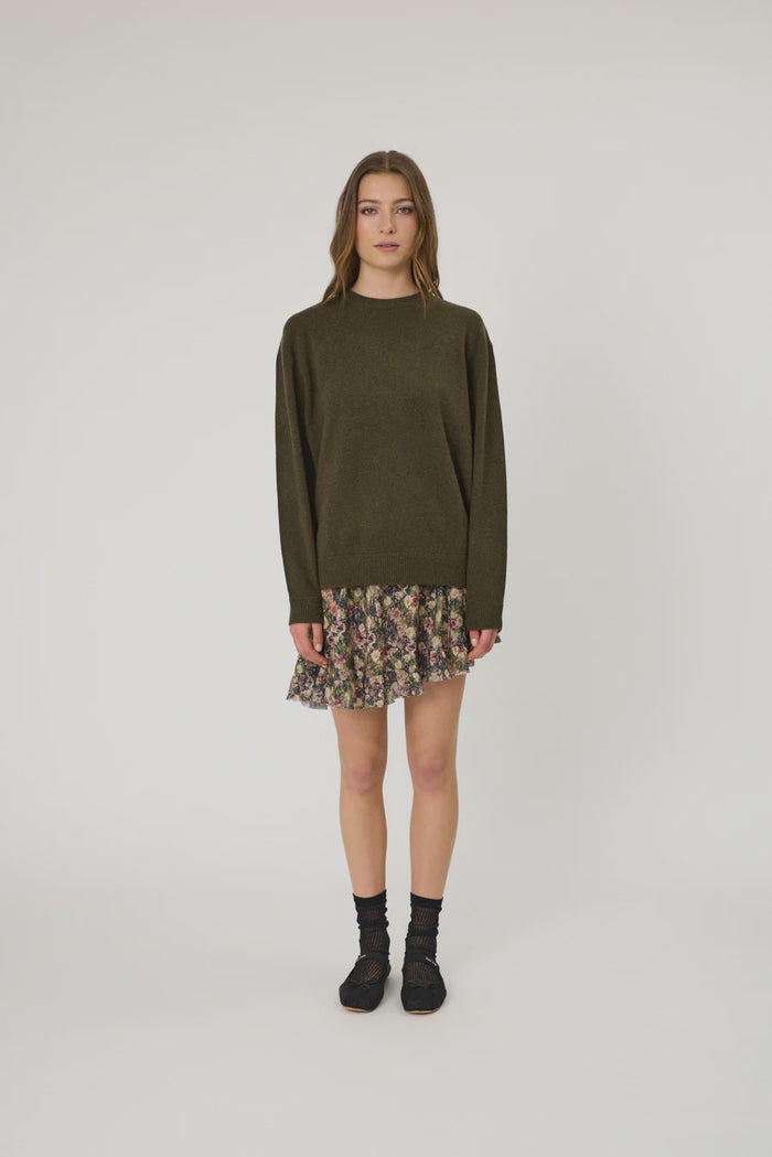 KENNEDY KNIT - OLIVE