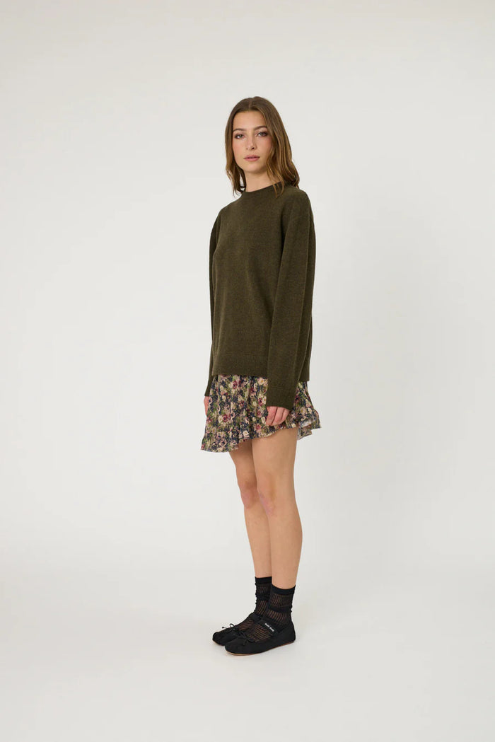 KENNEDY KNIT - OLIVE