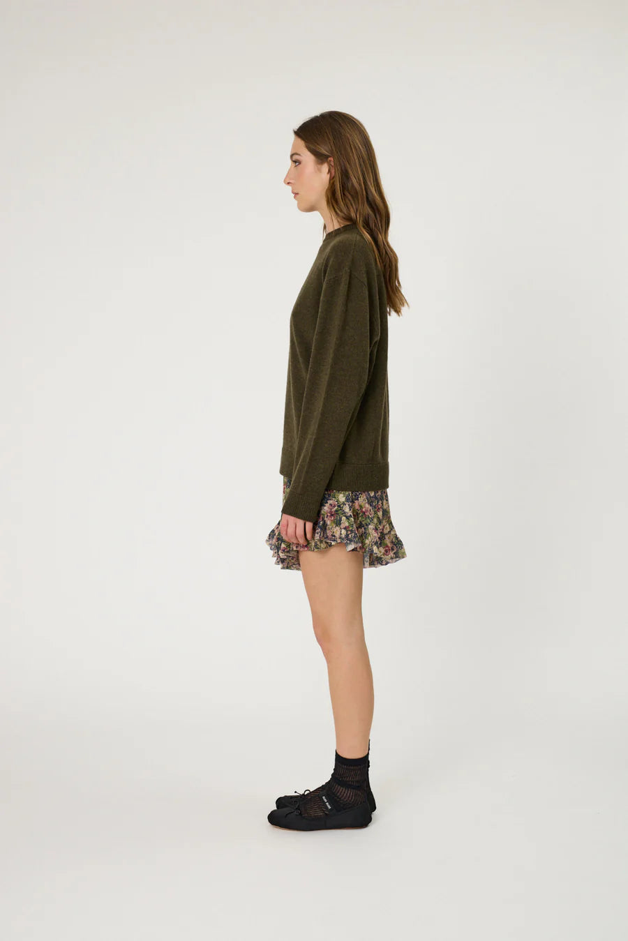 KENNEDY KNIT - OLIVE