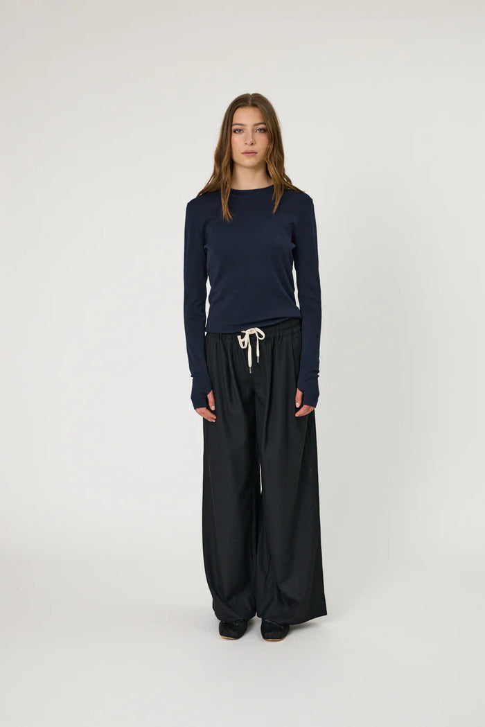 DENVER LONG SLEEVE - INDIGO