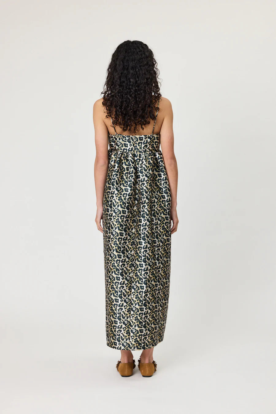 SYDNEY MAXI DRESS - LEOPARD