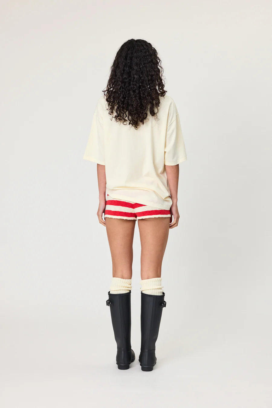 LEOPARD TEE - IVORY