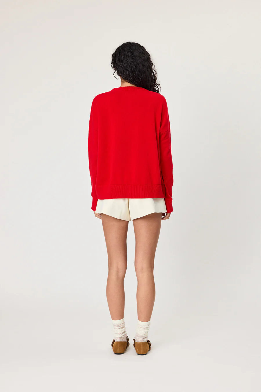TALI CARDIGAN - CHILLI