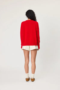 TALI CARDIGAN - CHILLI