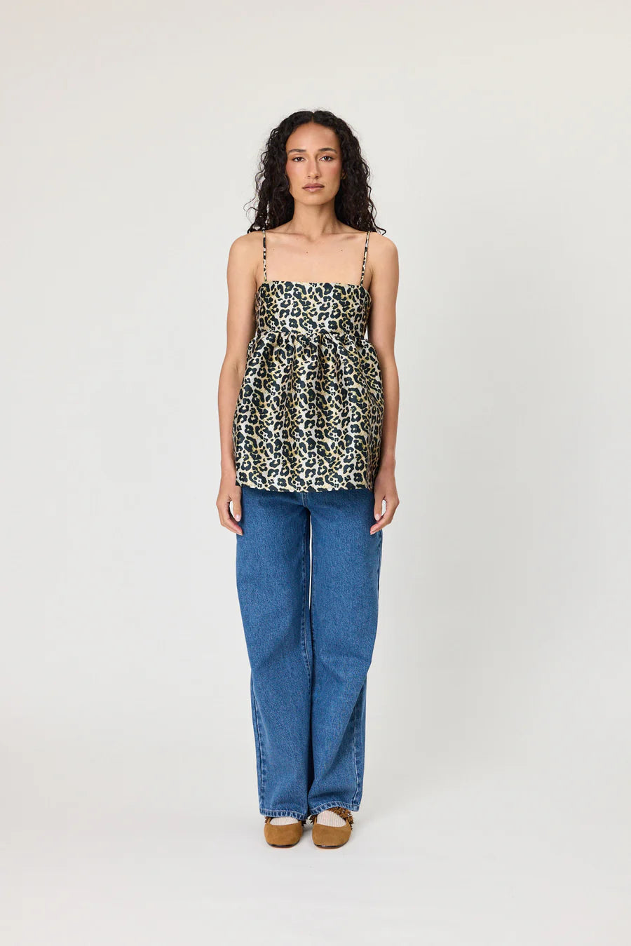 SYDNEY CAMI - LEOPARD