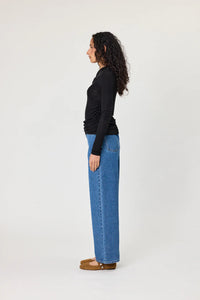 OLIVIA TOP - BLACK
