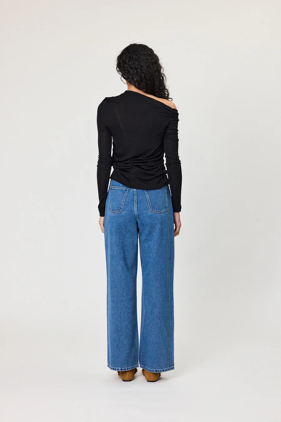OLIVIA TOP - BLACK