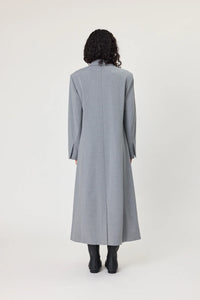 PORTER COAT - GREY STRIPE
