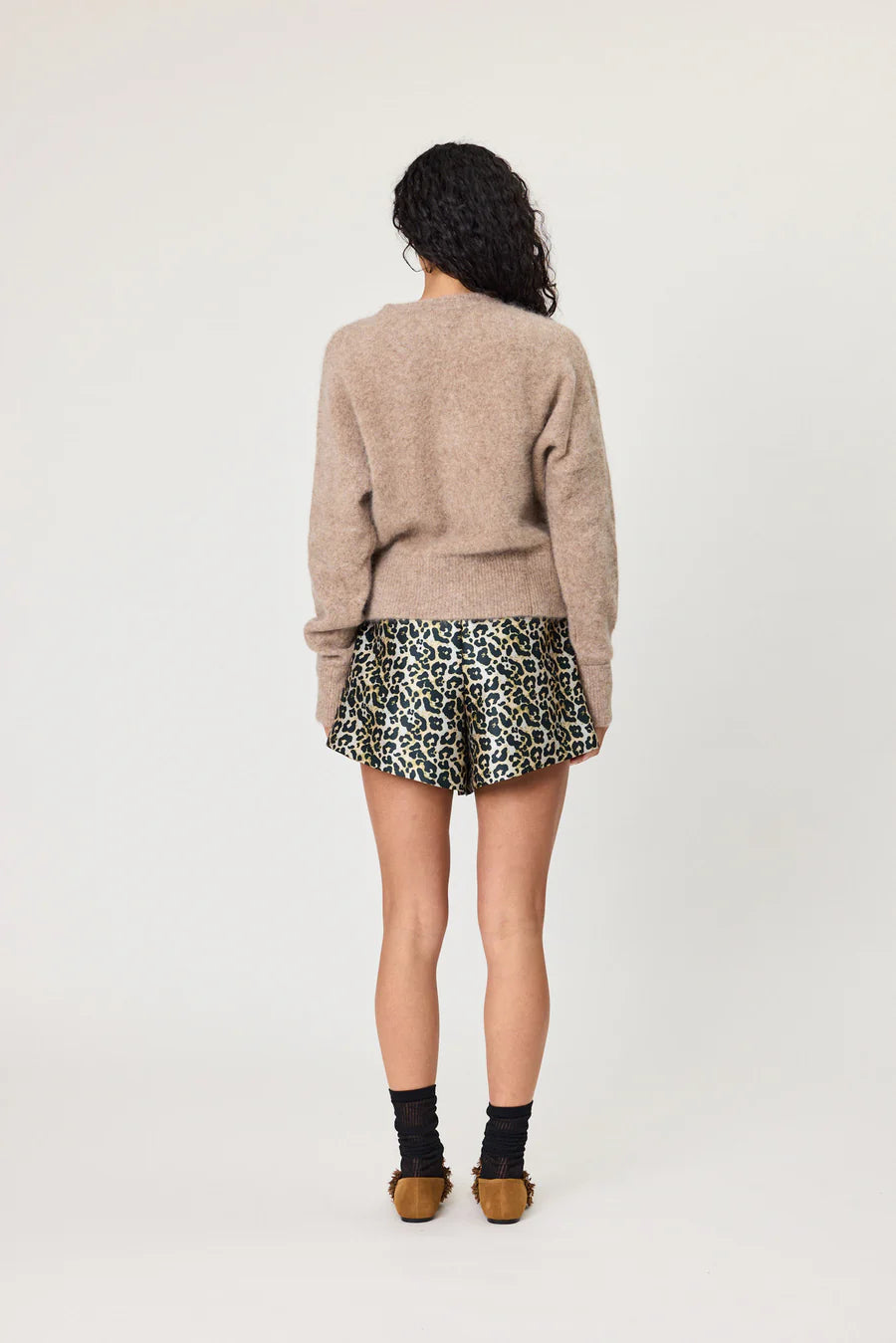 SUTTON SHORTS - LEOPARD