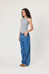 POPPY TANK - GREY MARLE